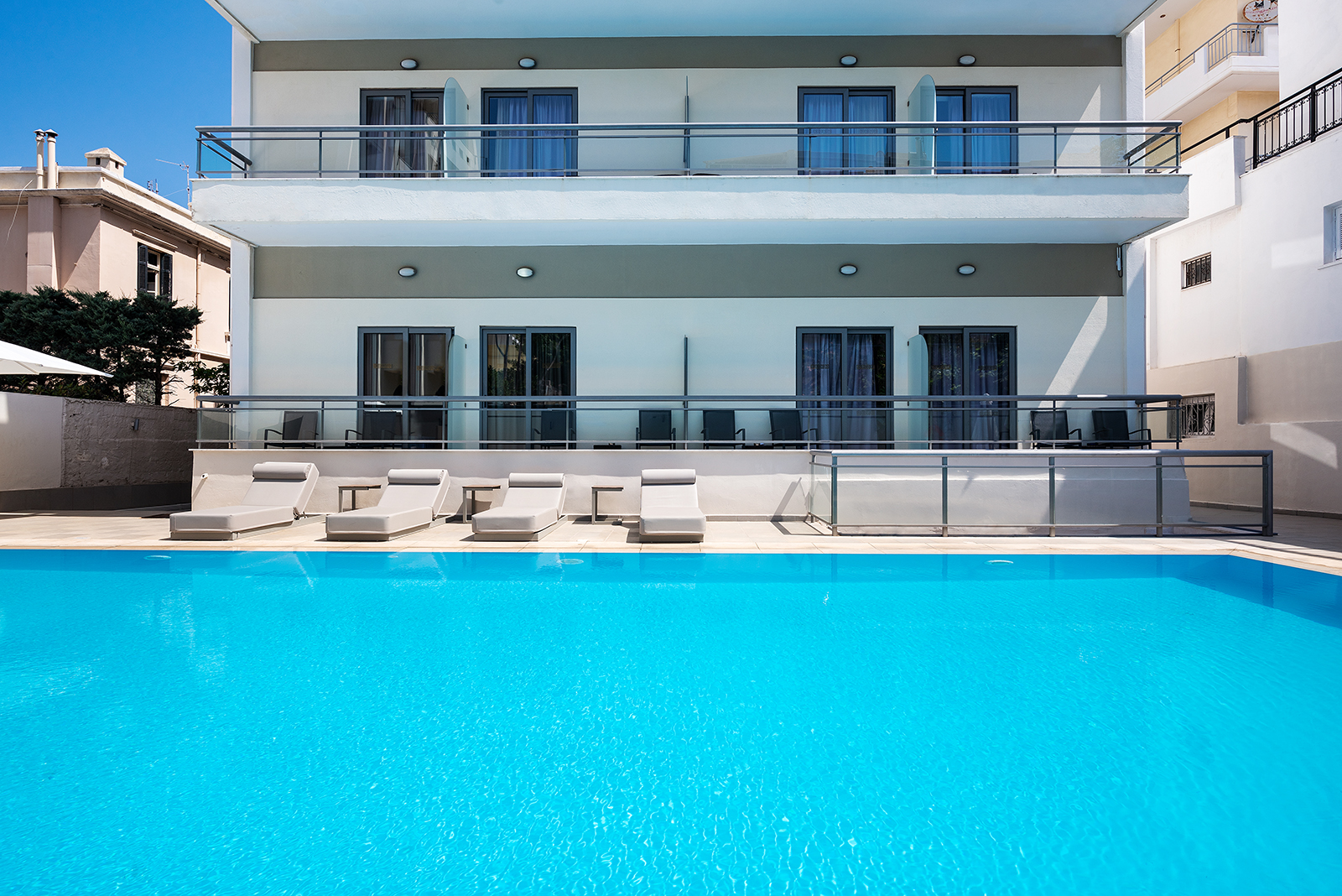 Angela Classic Twin Room with Pool View